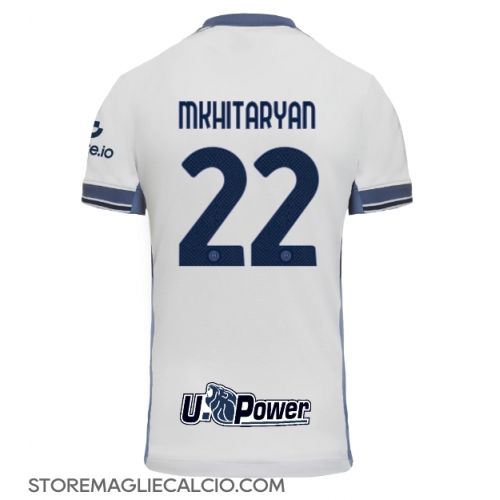 Inter Milan Henrikh Mkhitaryan #22 Maglia Gara Trasferta Repliche 2024-25 Maniche Corte Inter Milan Henrikh Mkhitaryan #22 Maglia Gara Trasferta Repliche 2024-25 Maniche Corte